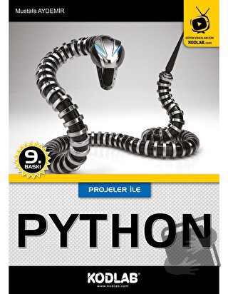 Projeler ile Python - Mustafa Aydemir - Kodlab Yayın Dağıtım - Fiyatı 