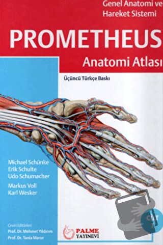 Prometheus Anatomi Atlası 1. Cilt (Ciltli) - Karl Wesker - Palme Yayın