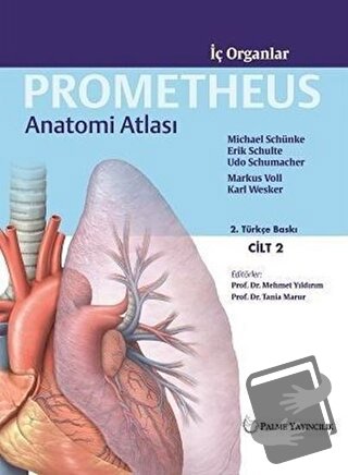 Prometheus Anatomi Atlası 2. Cilt (Ciltli) - Erik Schulte - Palme Yayı