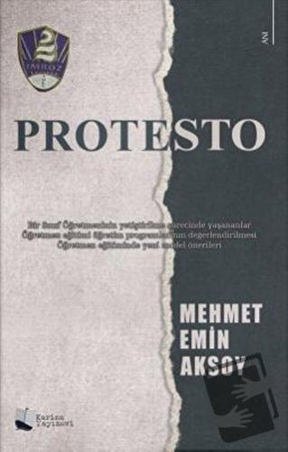 Protesto - Mehmet Emin Aksoy - Karina Yayınevi - Fiyatı - Yorumları - 