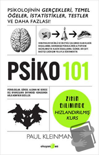 Psiko 101 - Paul Kleinman - Okuyan Us Yayınları - Fiyatı - Yorumları -