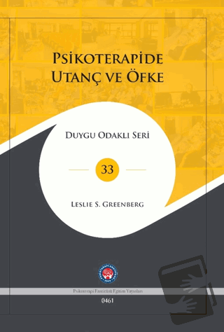 Psikoterapide Utanç ve Öfke (Ciltli) - Leslie Greenberg - Psikoterapi 