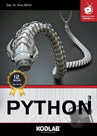 Python 3 - Onur Sevli - Kodlab Yayın Dağıtım - Fiyatı - Yorumları - Sa