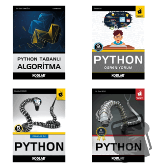 Python Öğreniyorum Eğitim Seti - Kolektif - Kodlab Yayın Dağıtım - Fiy