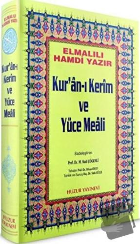 Rahle Boy Kur’an-ı Kerim ve Yüce Meali (Hafız Osman Hattı) (Ciltli) - 