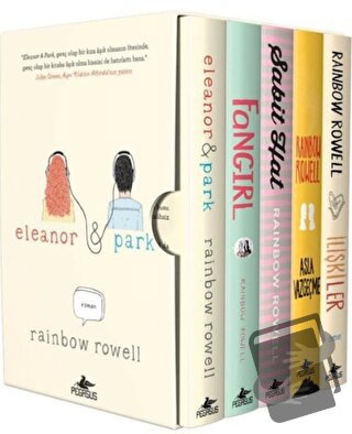 Rainbow Rowell Kitapları Kutulu Özel Set (5 Kitap) (Ciltli) - Rainbow 