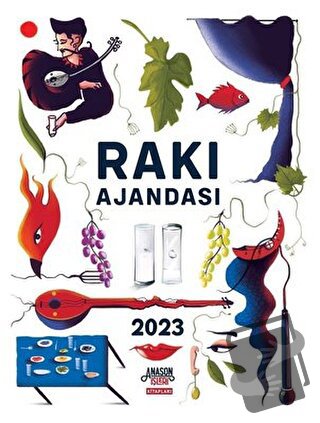 Rakı Ajandası 2023 - Kolektif - Overteam Yayınları - Fiyatı - Yorumlar