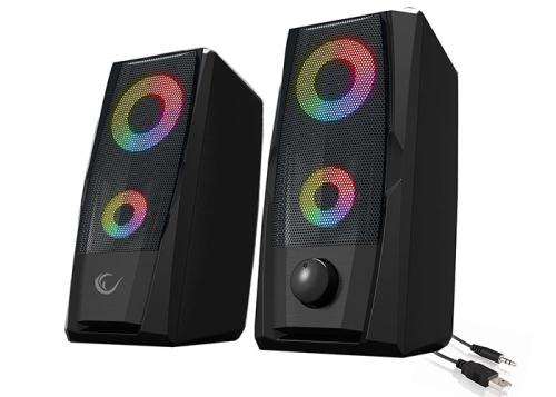 Rampage Rms-X9 2.0 Rgb Işıklı Multimedia 5V 30Db Gaming Oyuncu Speaker