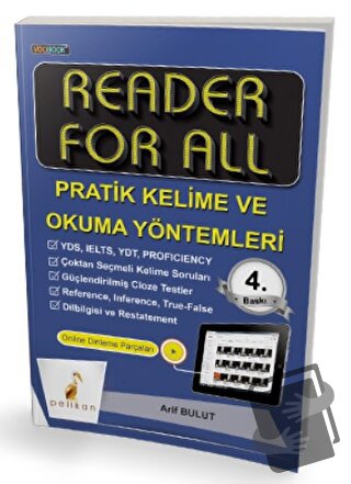 Reader For All - Arif Bulut - Pelikan Tıp Teknik Yayıncılık - Fiyatı -