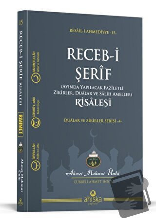 Recebi Şerif Risalesi, Ahmet Mahmut Ünlü, Ahıska Yayınevi, Fiyatı, Yor