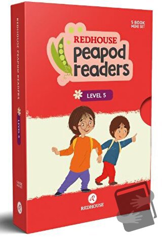 Redhouse Peapod Readers İngilizce Hikaye Seti 5 Kutulu Ürün - Kolektif