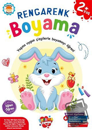 Rengarenk Boyama 2 Yaş - Kolektif - Boyama Zamanı - Fiyatı - Yorumları