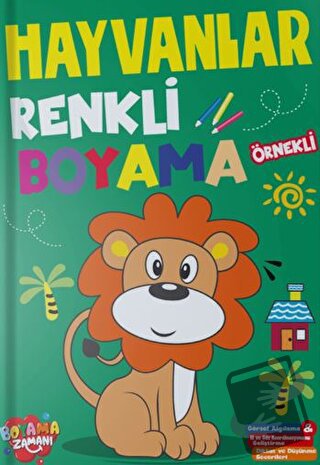 Renkli Boyama - Hayvanlar - Hatice Nurbanu Karaca - Boyama Zamanı - Fi