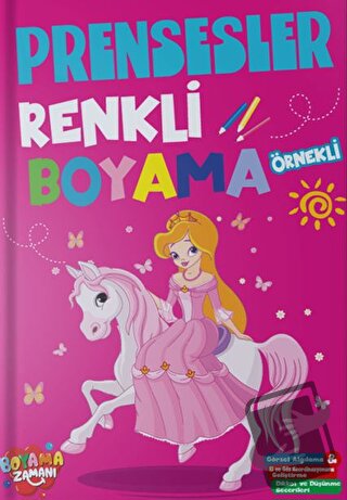 Renkli Boyama - Prensesler - Kolektif - Boyama Zamanı - Fiyatı - Yorum