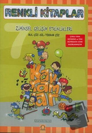 Renkli Kitaplar - 7 Zihinsel Gelişim Etkinlikleri - Ayşin Bumin - Ango