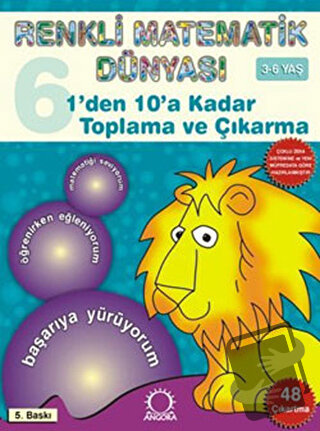 Renkli Matematik Dünyası 6. Kitap - Pascal Press - 1001 Çiçek Kitaplar