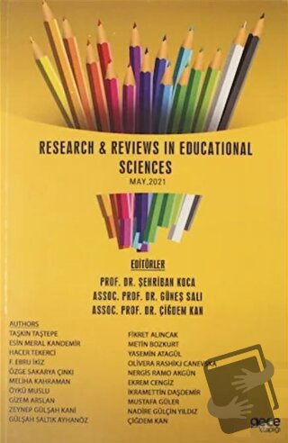 Research and Reviews Educational Sciences - Çiğdem Kan - Gece Kitaplığ