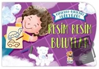 Resim Resim Bulutlar - Kıpırtılı Pırıltılı Gökyüzü (Ciltli) - Nermin S