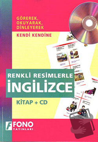 Resimlerle İngilizce (Renkli-CD’li) - Şima Geray - Fono Yayınları - Fi