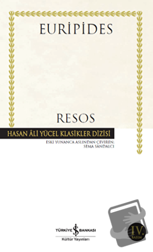 Resos - Euripides - İş Bankası Kültür Yayınları - Fiyatı - Yorumları -