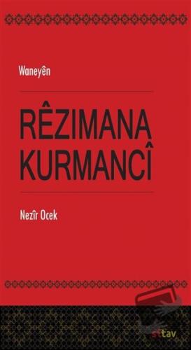 Rezimana Kurmanci - Nezir Ocek - Sitav Yayınevi - Fiyatı - Yorumları -