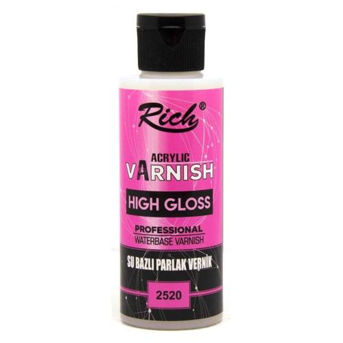 Rich Vernik Su Bazlı Parlak High Gloss 120 Cc 120-2520 - - Rıch - Fiya