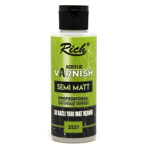 Rich Vernik Su Bazlı Yarı Mat High Gloss 120 Cc 120-2521 - - Rıch - Fi