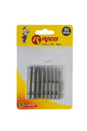 Rıco 005-Kk1132 50Mm 8 Parça Allen Bits Uç Seti - - Rıco - Fiyatı - Yo