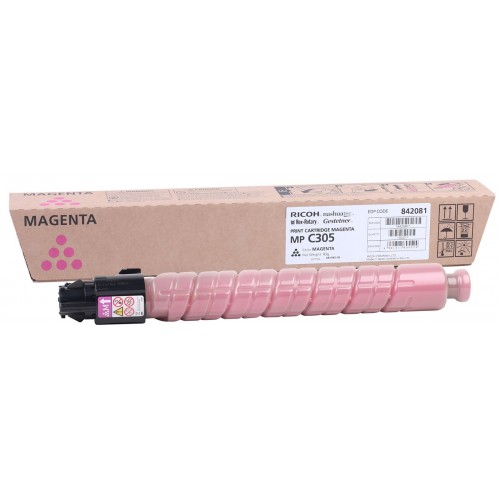 Ricoh Mp C305 Magenta Kırmızı Orjinal Fotokopi Toneri Mp C305Sp-305Spf