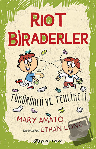 Riot Biraderler 2 - Tükürüklü ve Tehlikeli Mary Amato - Mary Amato - E