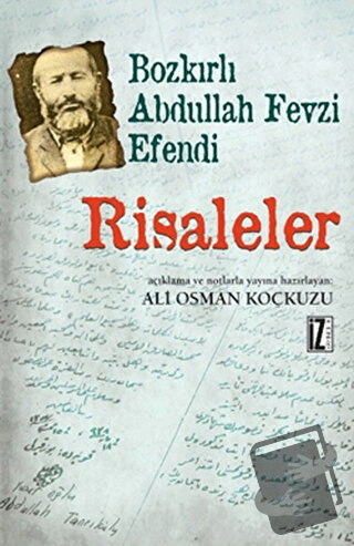 Risaleler - Bozkırlı Abdullah Fevzi Efendi - İz Yayıncılık - Fiyatı - 