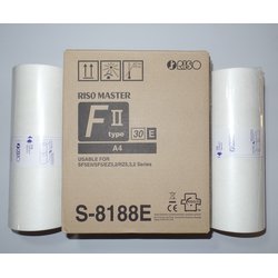 Riso S-8188 S-7611 Sf-5030 Ez 200-201 Rz-200 A4 Orjinal Master Ez Type