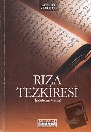 Rıza Tezkiresi - Gencay Zavotçu - Sahhaflar Kitap Sarayı - Fiyatı - Yo