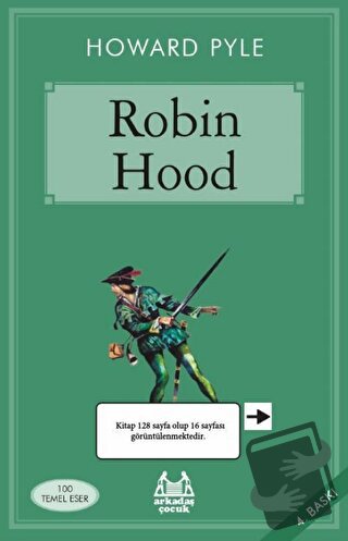 Robin Hood - Howard Pyle - Arkadaş Yayınları - Fiyatı - Yorumları - Sa