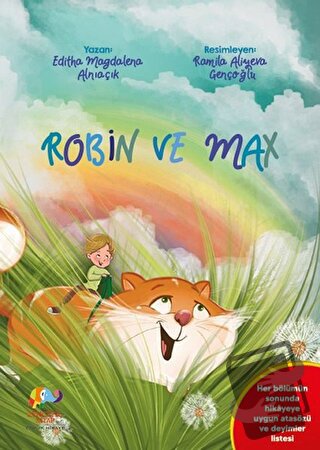 Robin ve Max - Editha Magdalena Alnıaçık - Zencefil Kitap - Fiyatı - Y