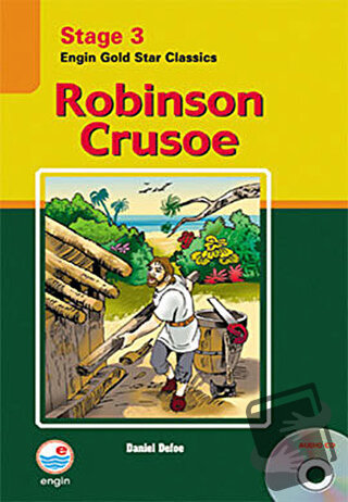 Robinson Crusoe (Cd'li) - Stage 3 - Daniel Defoe - Engin Yayınevi - Fi