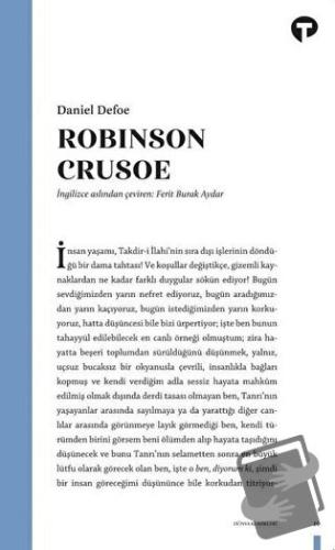 Robinson Crusoe - Daniel Defoe - Turkuvaz Kitap - Fiyatı - Yorumları -