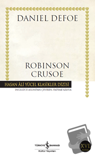 Robinson Crusoe - Daniel Defoe - İş Bankası Kültür Yayınları - Fiyatı 