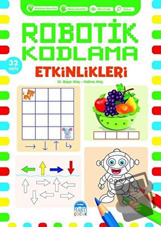 Robotik Kodlama Etkinlikleri 13 - Başar Ataç - Martı Çocuk Yayınları -