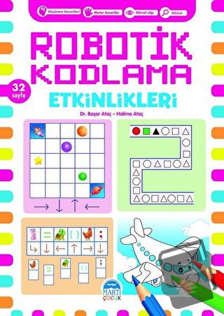 Robotik Kodlama Etkinlikleri 15 - Başar Ataç - Martı Çocuk Yayınları -