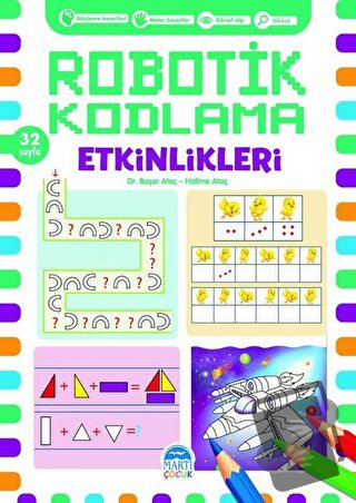 Robotik Kodlama Etkinlikleri 18 - Başar Ataç - Martı Çocuk Yayınları -