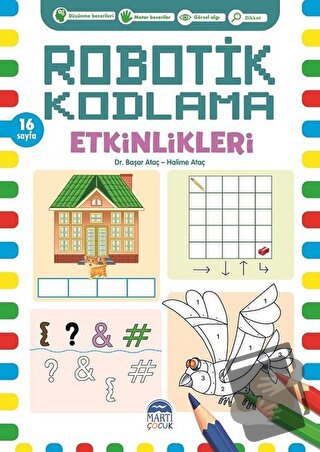 Robotik Kodlama Etkinlikleri - 4 - Başar Ataç - Martı Çocuk Yayınları 