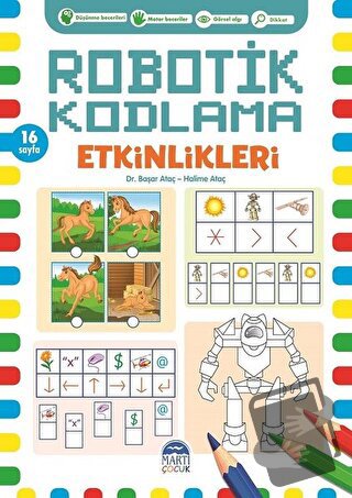 Robotik Kodlama Etkinlikleri - 8 - Başar Ataç - Martı Çocuk Yayınları 