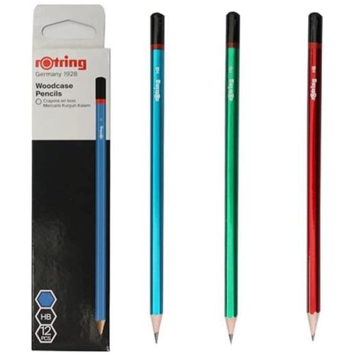 Rotring Kurşun Kalem Mercanlı 2090065 - 12'li Paket - - Rotring - Fiya