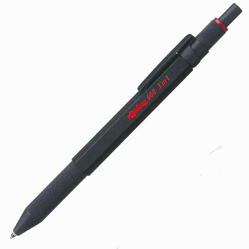 Rotring Multipen Üç Fonksiyonlu Kalem Siyah 600 - - Rotring - Fiyatı -