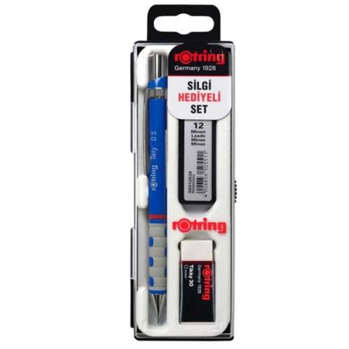 Rotring Okul Seti Versatil+Min Silgi Hediyeli 0.5 Mm Mavi Ro-Kk07-05M 