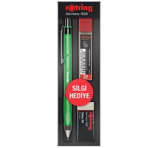 Rotring Okul Seti Visuclick Versatil/Min Silgi 0.5 Mm Yeşil Ro-Vk05-Ye