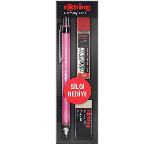 Rotring Okul Seti Visuclick Versatil/Min Silgi 0.7 Mm Pembe Ro-Vk07-Pe