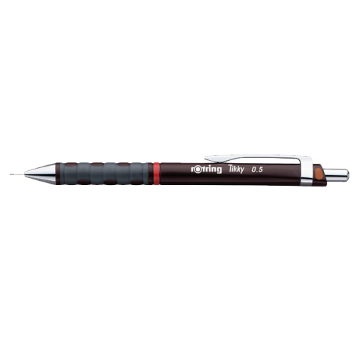 Rotring Versatil Kalem Tikky Rd 0.5 Mm Bordo 1904691 - 12'li Paket - -