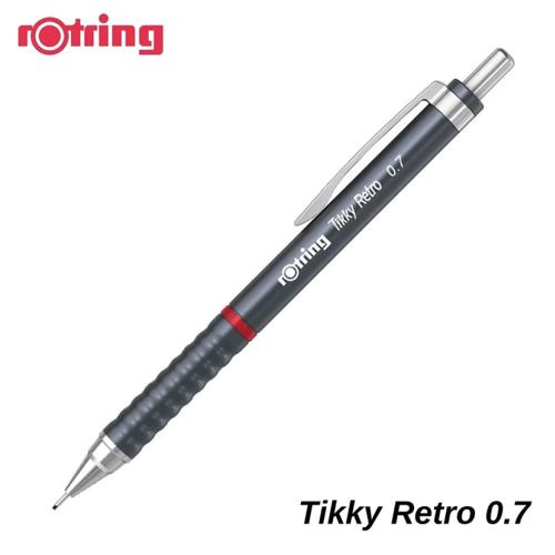 Rotring Versatil Kalem Tıkky Retro Metalik Gri 0.7 Mm 2202570 - - Rotr